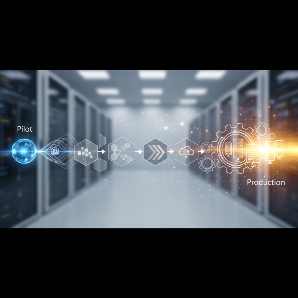 From Pilot to Production: A Structured Enterprise AI Rollout Model